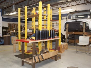 Work conditioning/hardening area