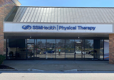Front of the SSMHealth Physical Therapy building in Florissant, MO