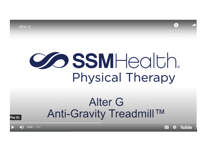 Anti-Gravity Treadmill video